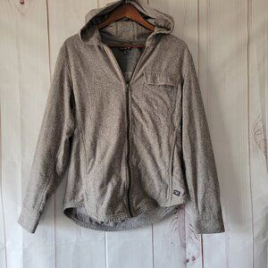 Vintage Toad & Co Horney Toad Women’s S Lightweight Ranchero Zip Hoodie, Hooded